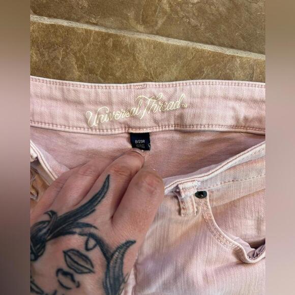 Universal Thread Pink Skinny Jeans - Picture 4 of 5